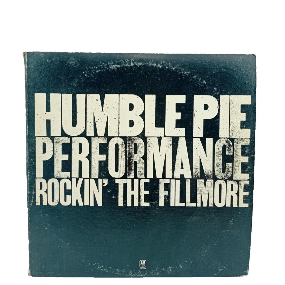 Humble Pie Performance Rockin' The Fillmore 2x LP 1971 A&M SP-3506 VG+